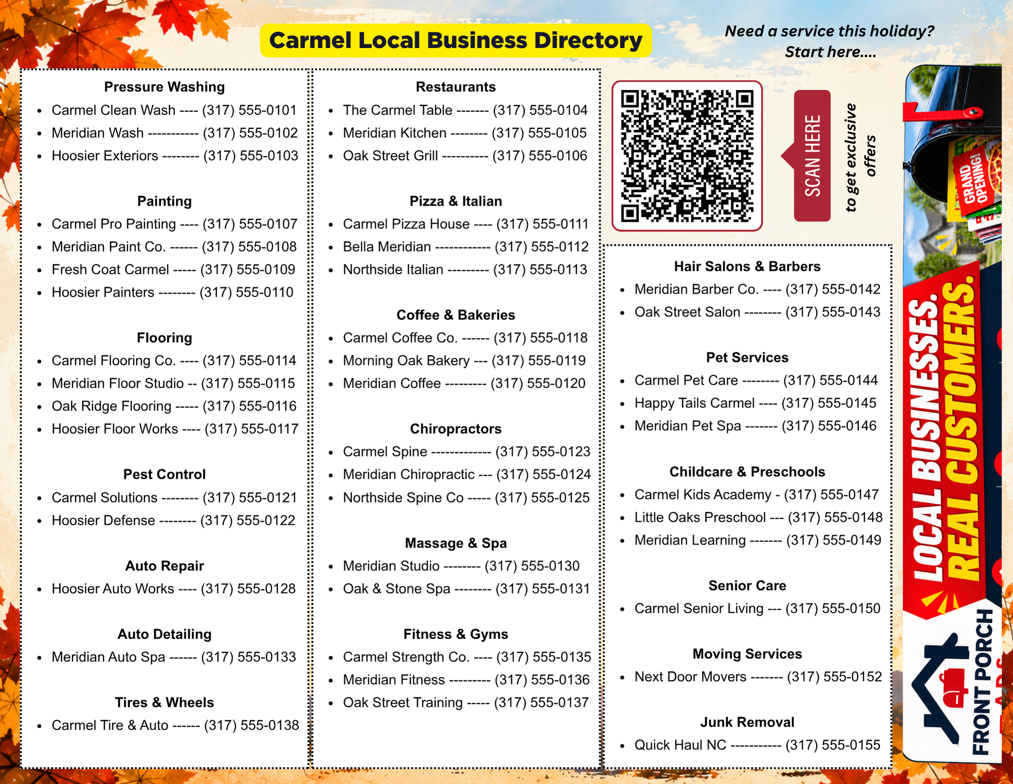 Carmel Local Business Spotlight back